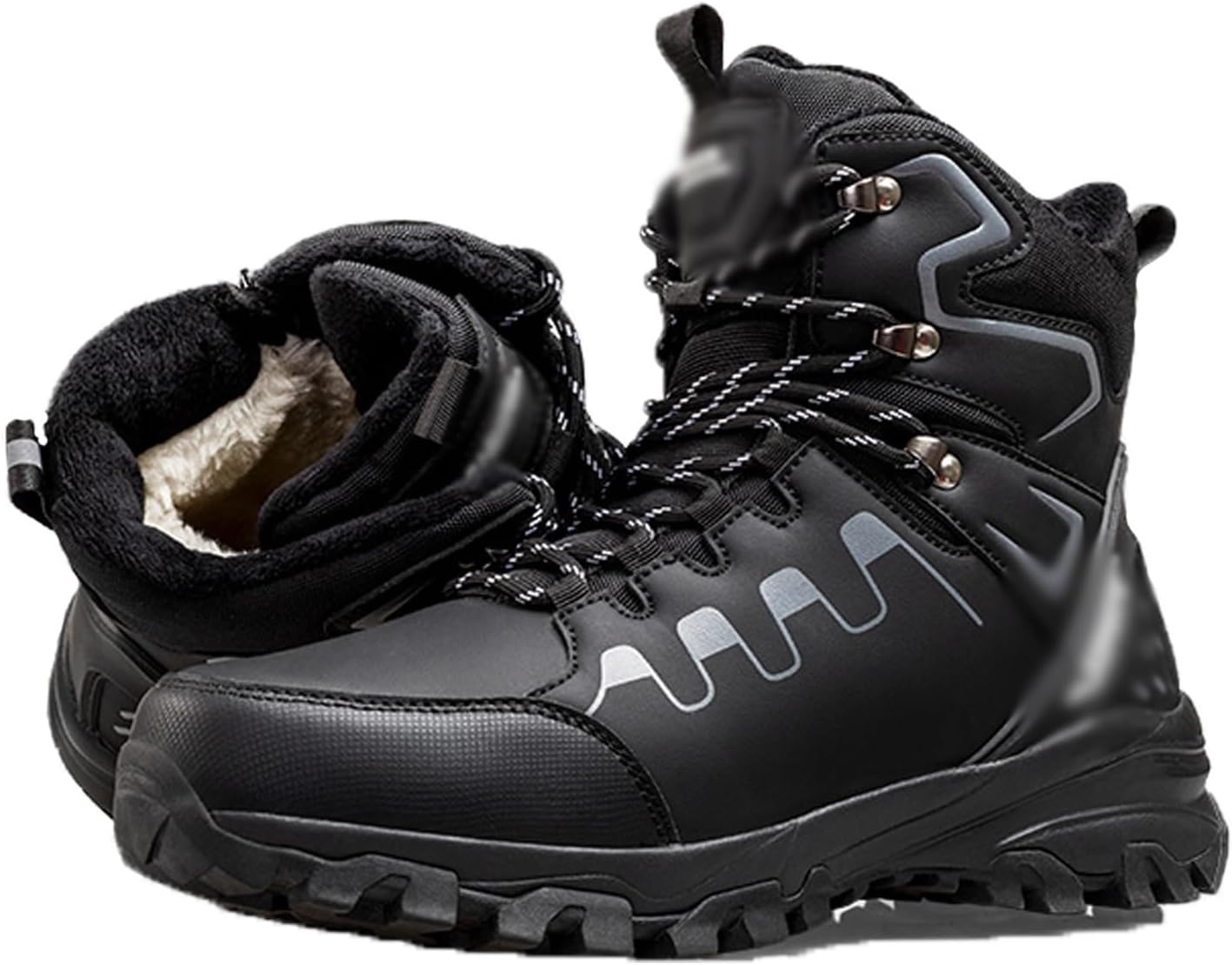 

Женские зимние сапоги на снег резиновая подошва износостойкая противоскользящая с меховой подкладкой Dhaey