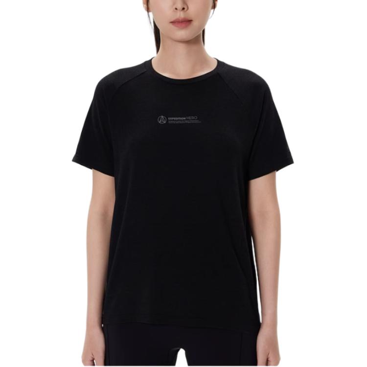 

Футболка с рукавом реглан женская KOLON SPORT, черный