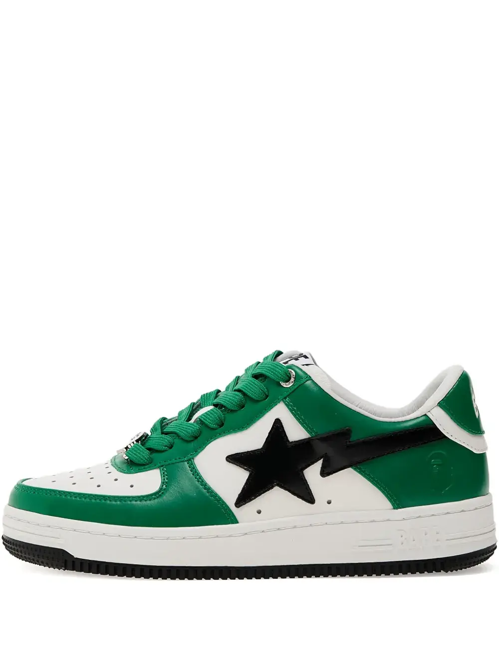 Кроссовки Bape Sta 3 A BATHING APE, зеленый