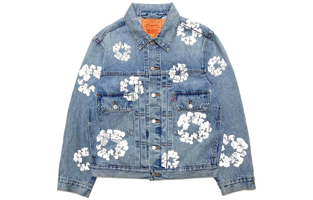 

Джинсовая куртка мужская синий Denim Tears