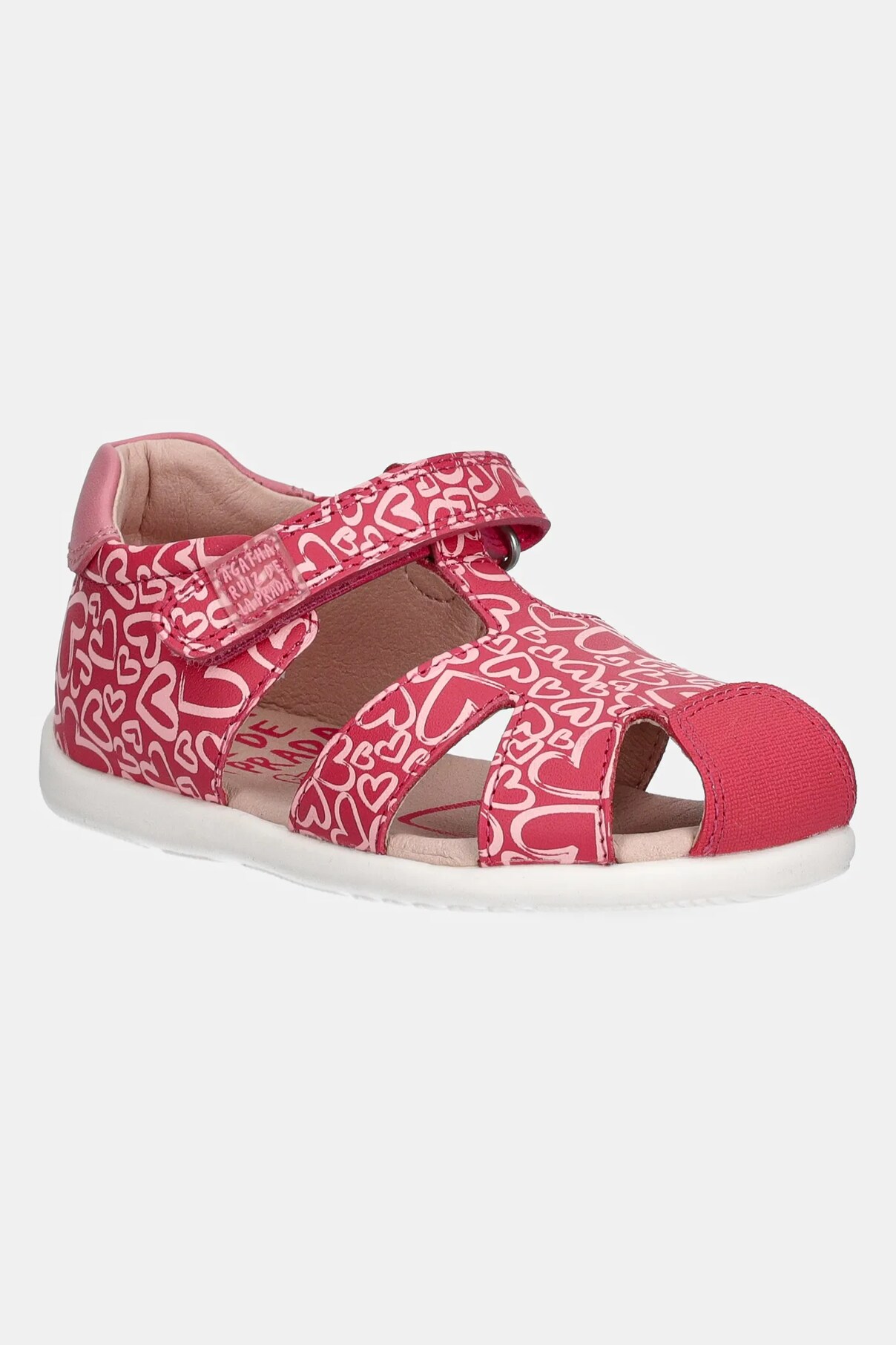 

Детские кожаные сандалии Agatha Ruiz de la Prada, розовый