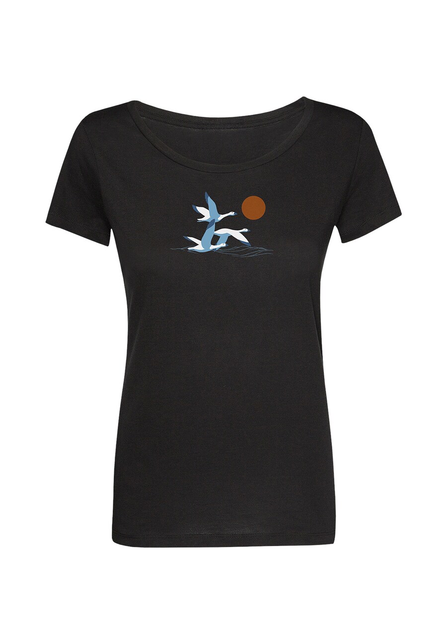 

Рубашка GREENBOMB Animal Goose Family, черный