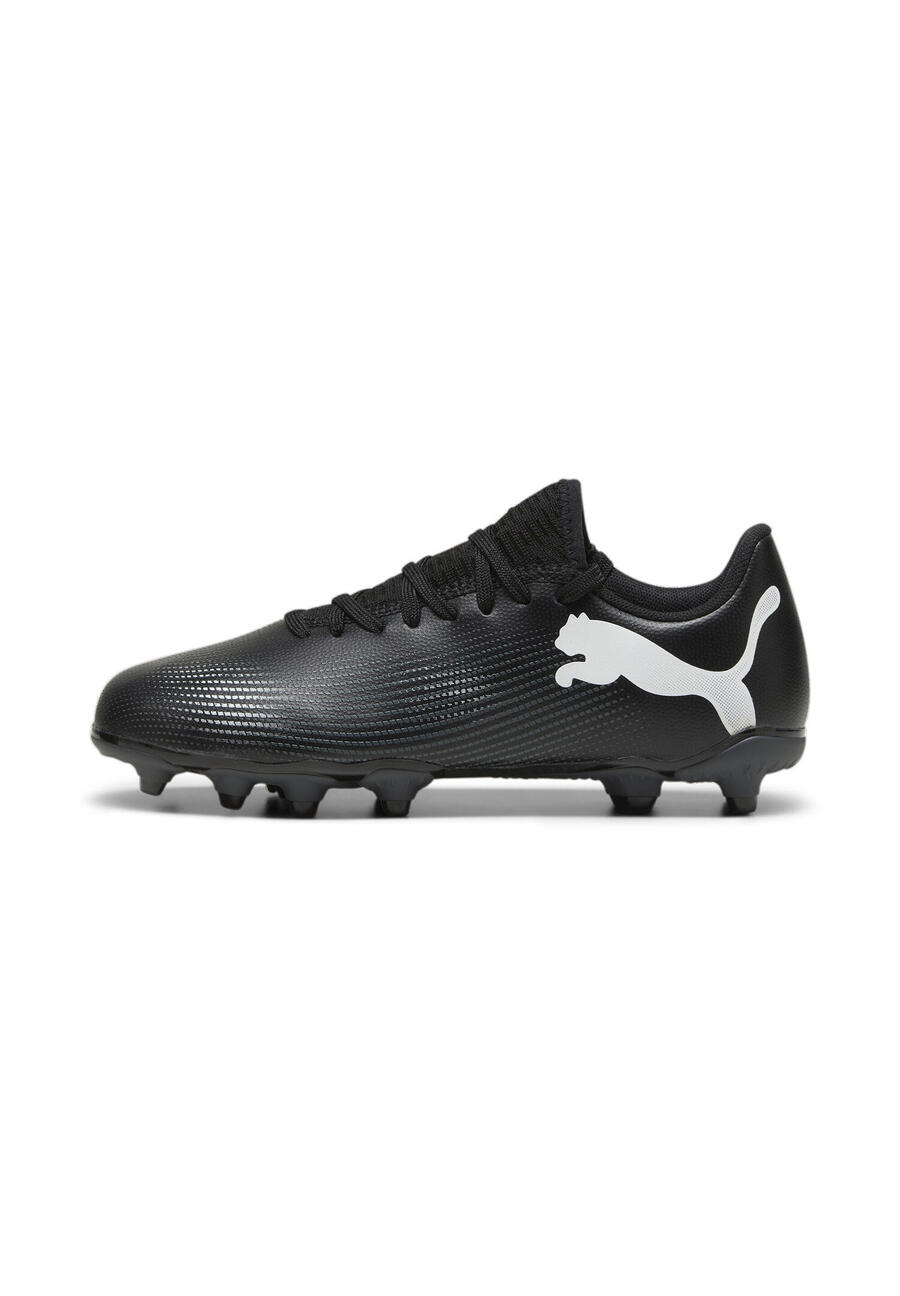 Футбольные бутсы Puma FUTURE 7 PLAY FG/AG JR для подростков, детские, 107734 02, черные — фото 2