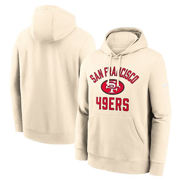 

Мужской худи natural san francisco 49ers club Nike