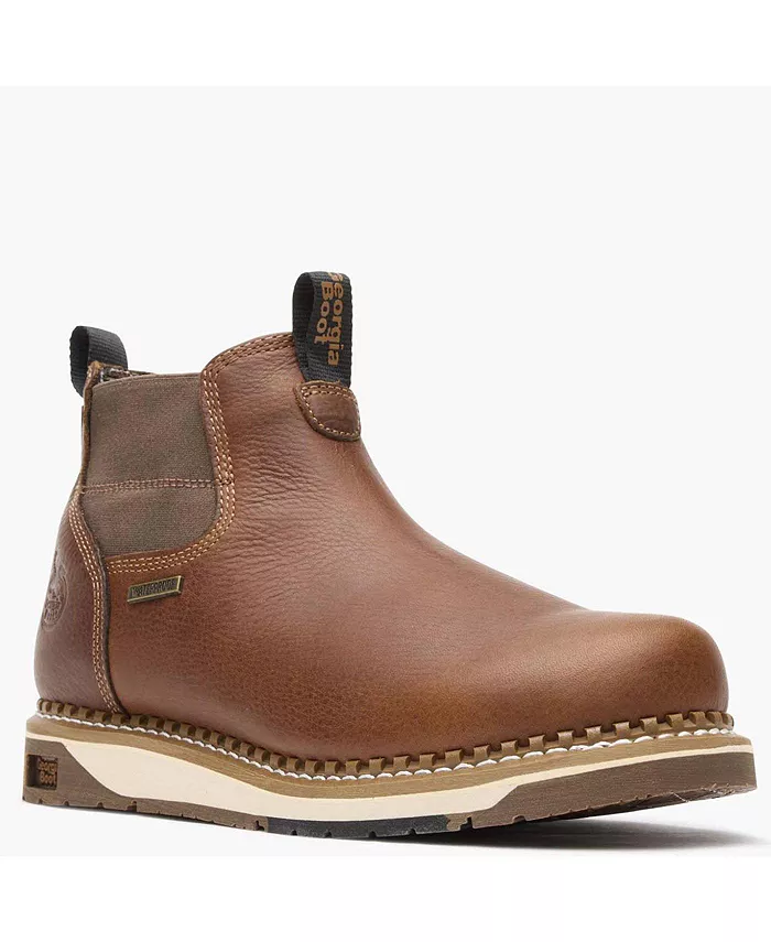 

Мужские водонепроницаемые рабочие ботинки Chelsea AMP LT Wedge GEORGIA BOOT, коричневый