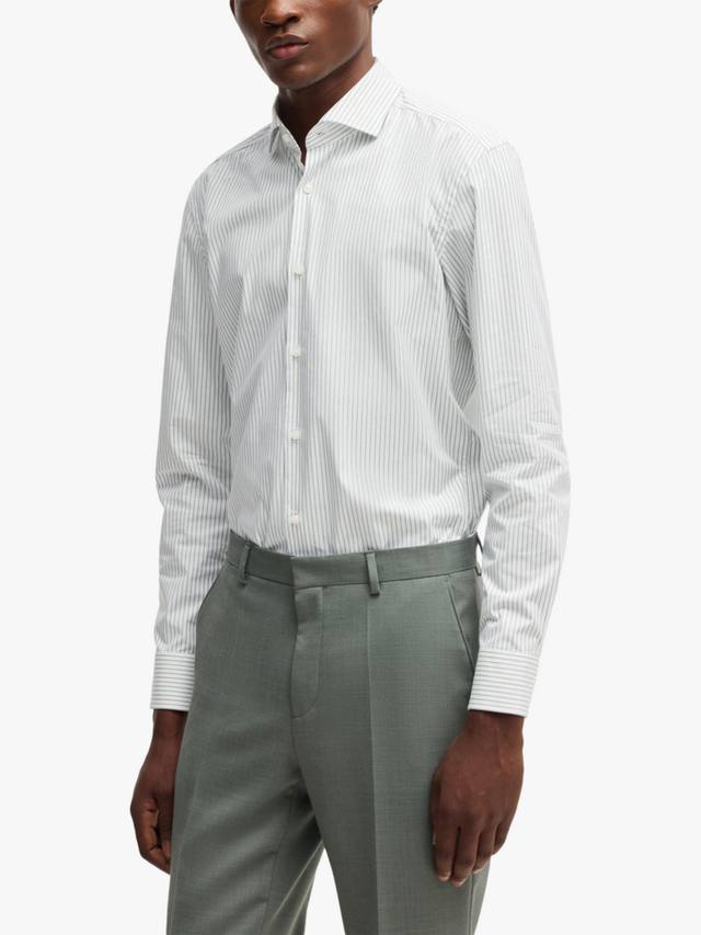 

Рубашка Boss Slim Fit HUGO BOSS, Mid Green