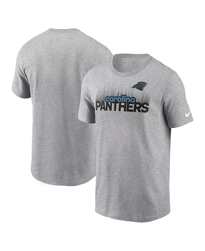 

Мужская футболка Local Essential Carolina Panthers в сером меланже Nike