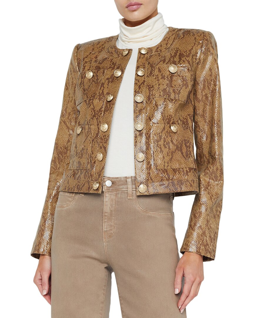 

Куртка L'AGENCE Jayde, Tan