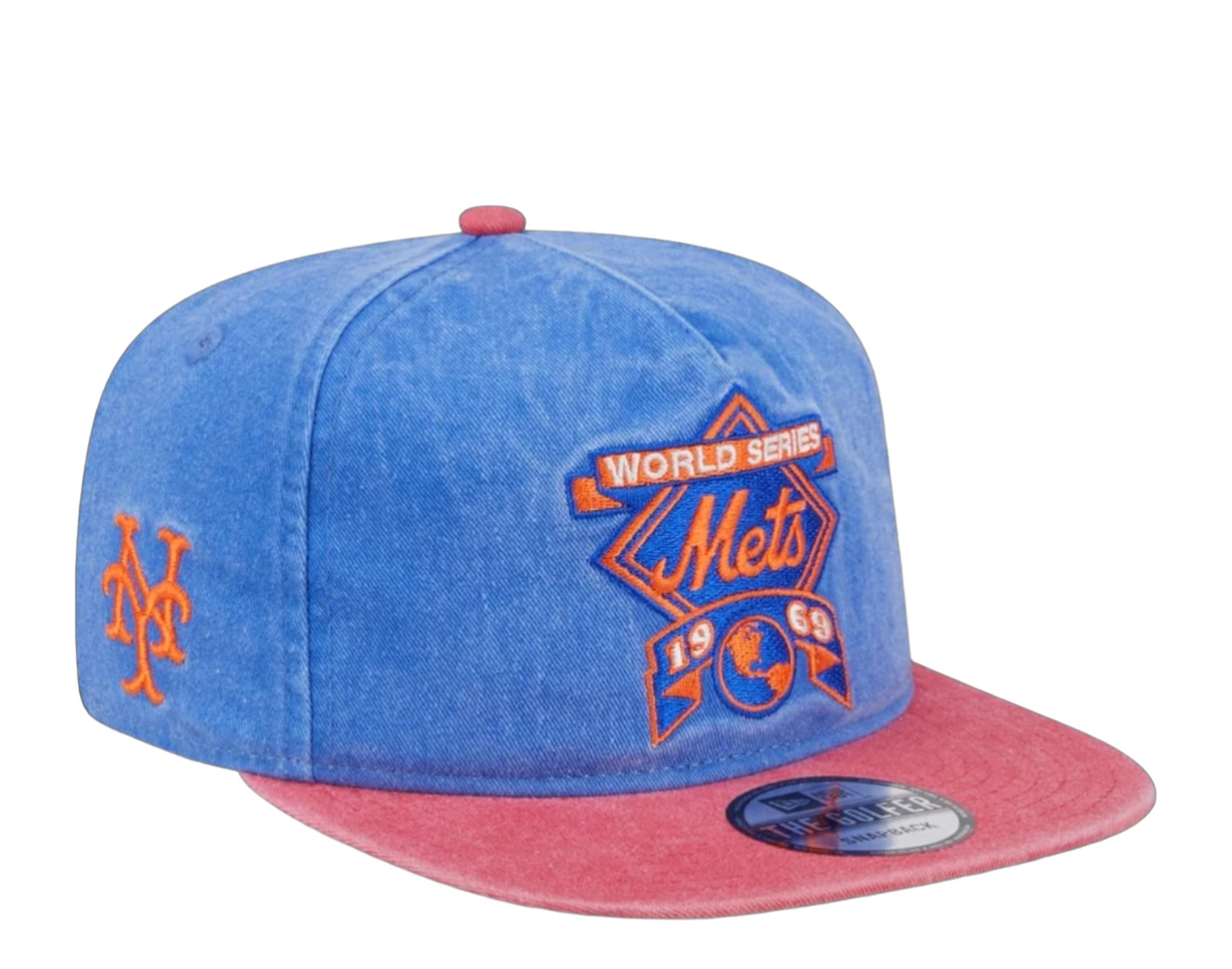 

Кепка-снепбек для гольфиста New Era New York Mets Pigment Dye 60505332, синий