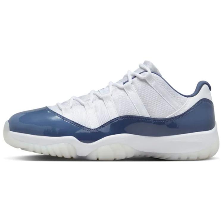 

Кроссовки 11 Retro Low Diffused Blue Jordan, белый/синий