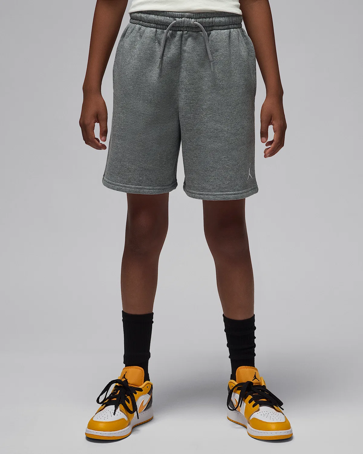 Детские шорты Jordan Brooklyn Fleece, Carbon Heather