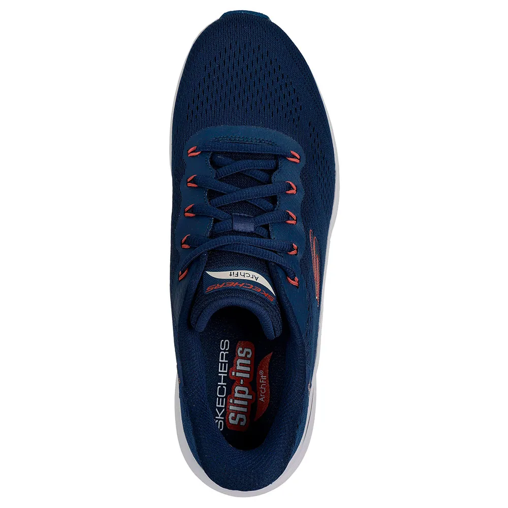 Кроссовки Skechers Arch Fit 2.0 Lestur, синий — фото 4