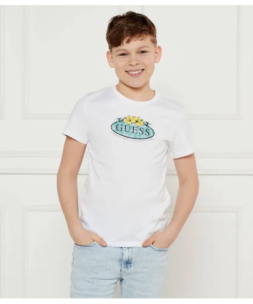 

Футболка Regular fit Guess, белый
