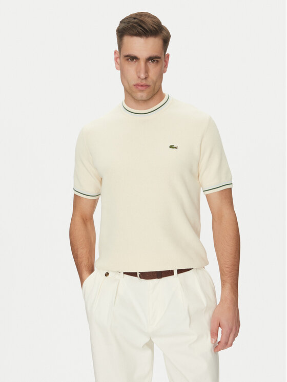 

Свитер обычного кроя AH9301 Lacoste, бежевый