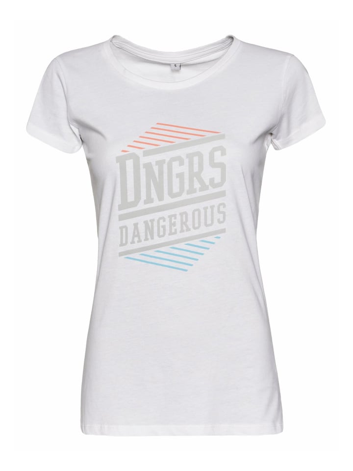 

Футболка DNGRS Dangerous, белый