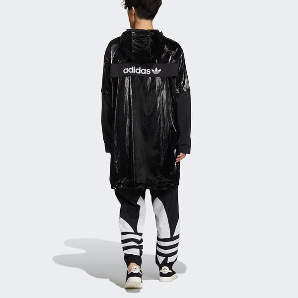 Куртка оригинальная жидкий металл ветровка куртка мужская Adidas, черный — фото 4