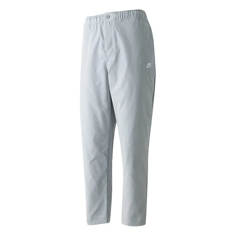 Брюки повседневные Swoosh для мужчин, light blue, прямого кроя Nike