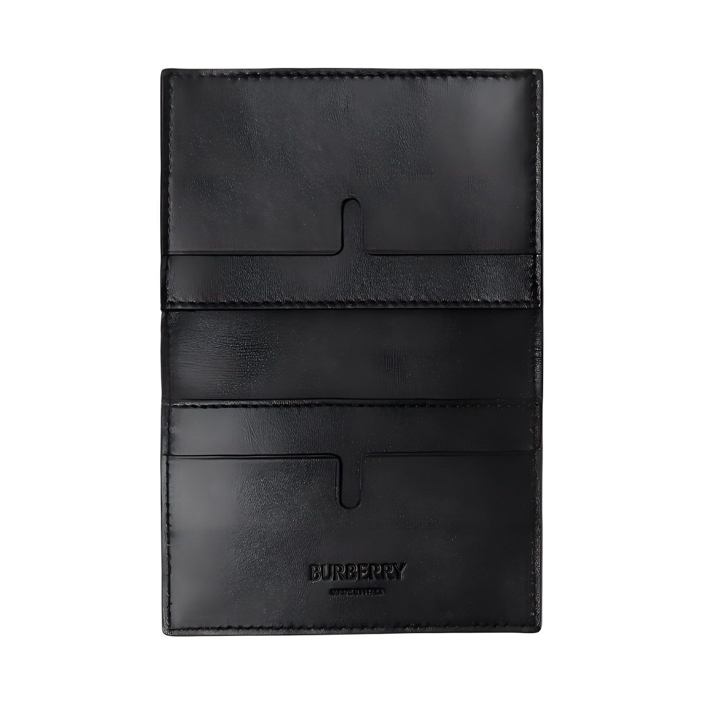 Burberry Кардхолдер из телячьей кожи Unisex Black — фото 3