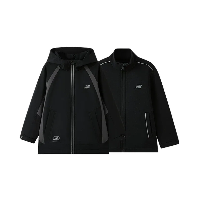 Детский спортивный костюм Casual Sportswear New Balance черный