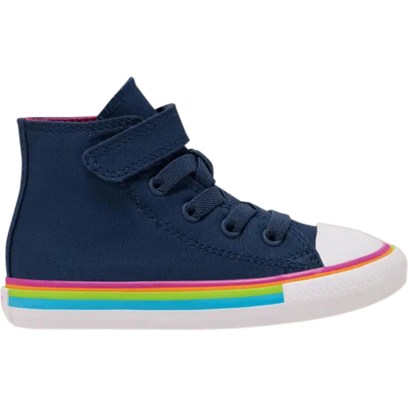 Converse Кроссовки Chuck Taylor All Star Cushioning, Wear Resistant High top для малышей, цвет Marine Blue — фото 3