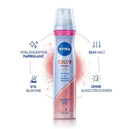 NIVEA Color Care спрей для волос Extra Strong 250 мл — фото 3