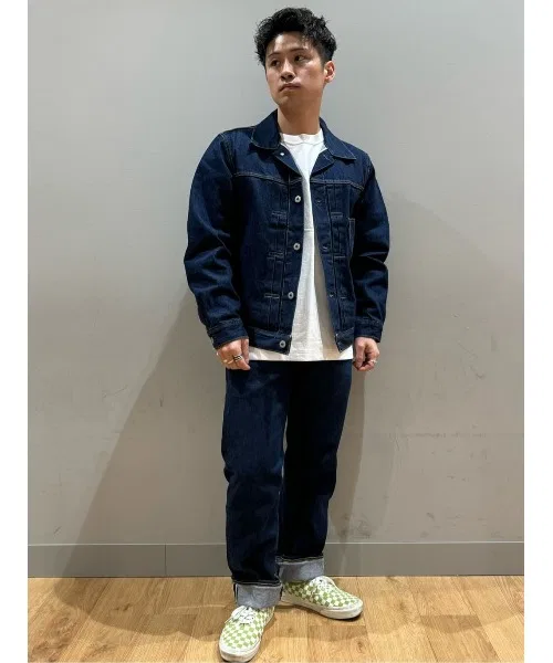 【Levi's】"501" Оригинальные прямые джинсы из денима с кромкой (одна стирка / формовка / эксклюзивная модель) — фото 3