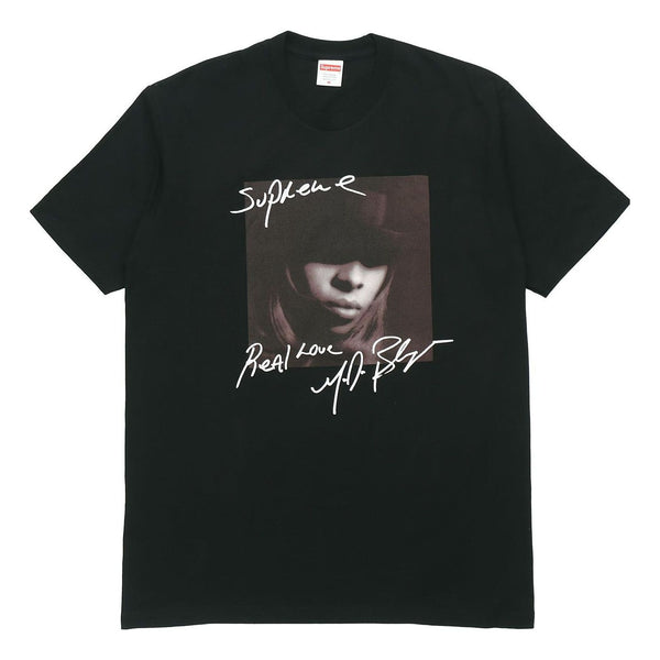 

Футболка week 1 mary j. blige tee character printing short sleeve black Supreme, черный