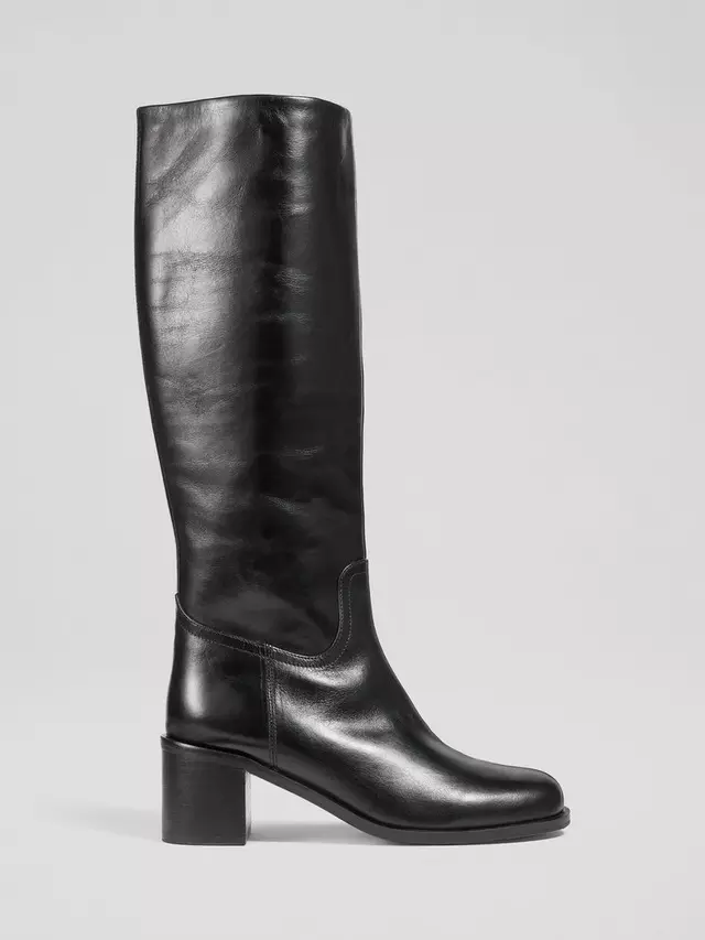 

Ботинки L.K.Bennett Claude Leather Knee High, черный
