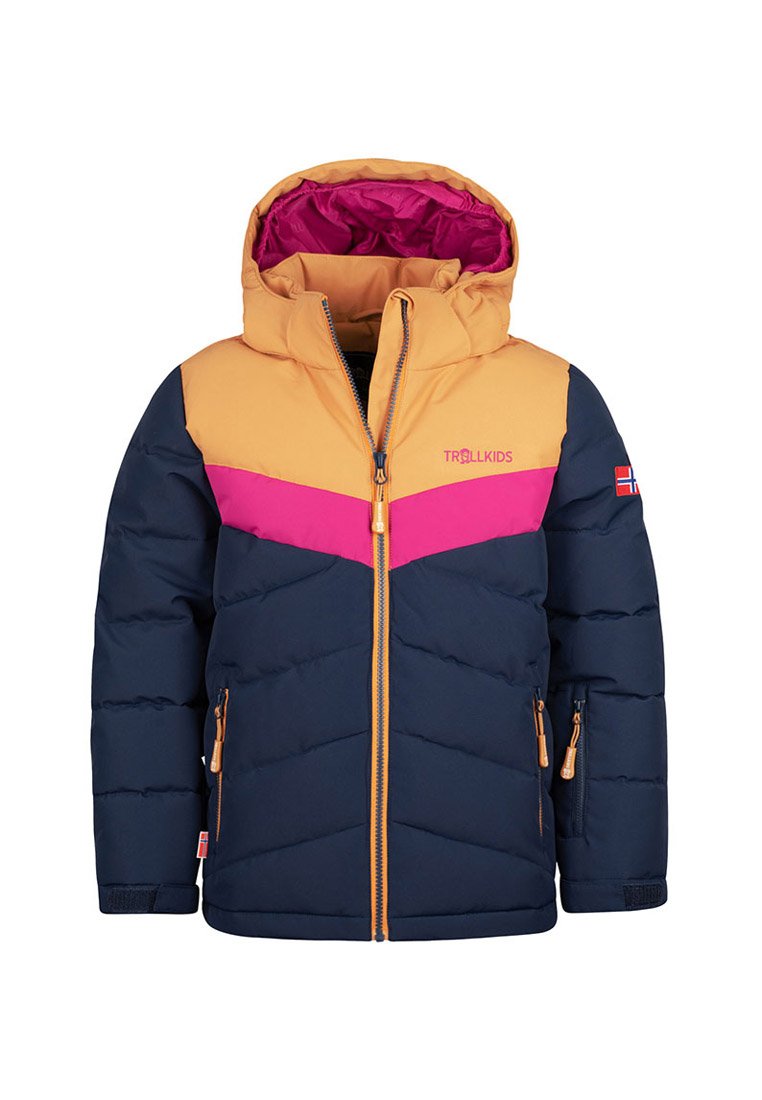 

Зимняя куртка TROLLKIDS GRYLLEFJORD, Navy/Honey/Fireberry/Dark Blue