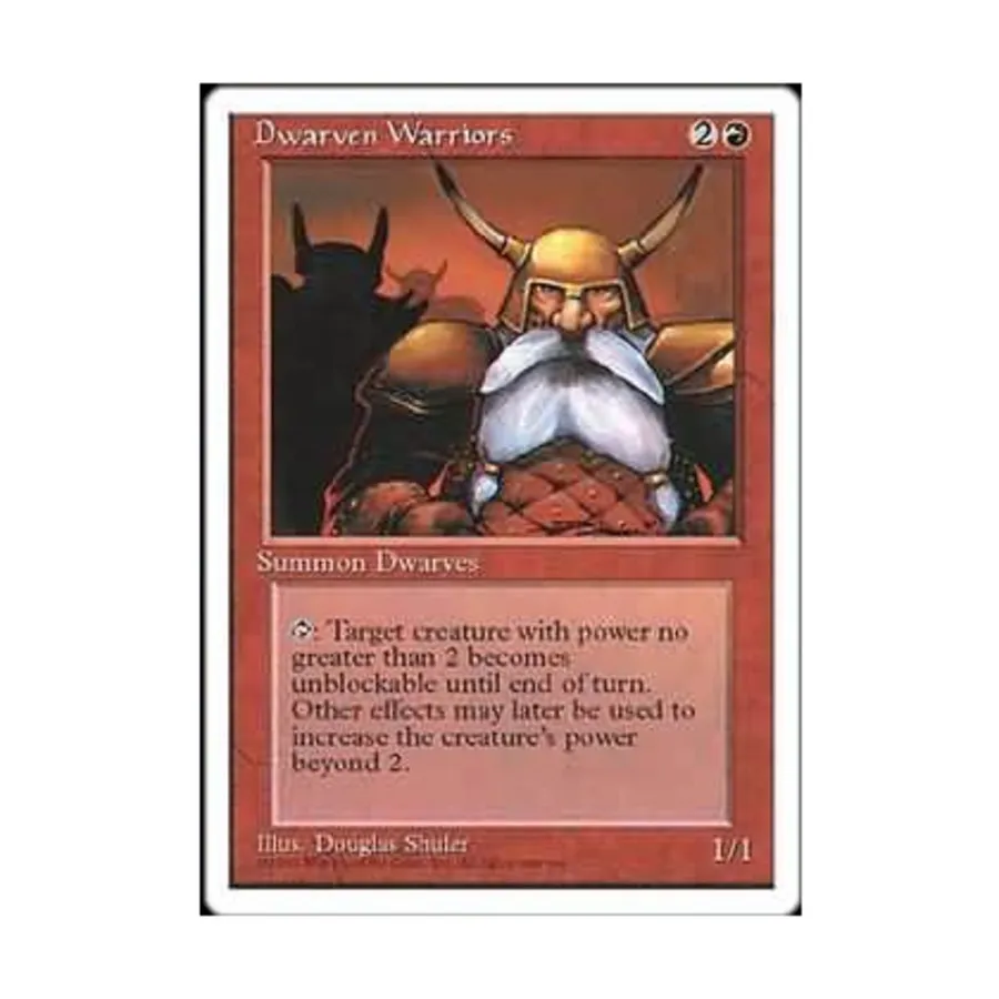 

CCG Гномы-воины (К), MTG - 4th Edition