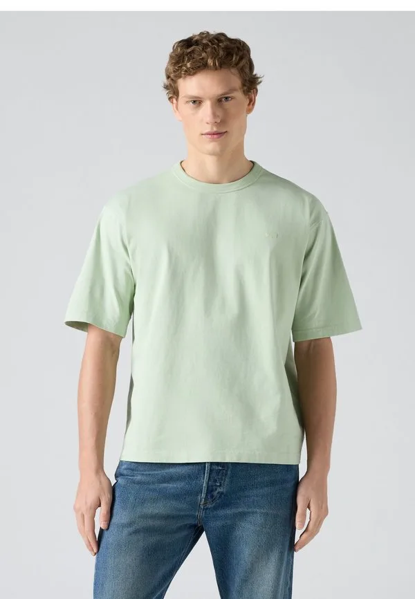 Свободная футболка, базовая футболка Levi'S, Cameo Green — фото 2