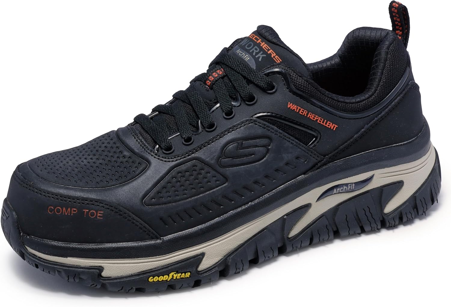 

Мужские кроссовки Skechers Arch Fit Walker Raylan, черный