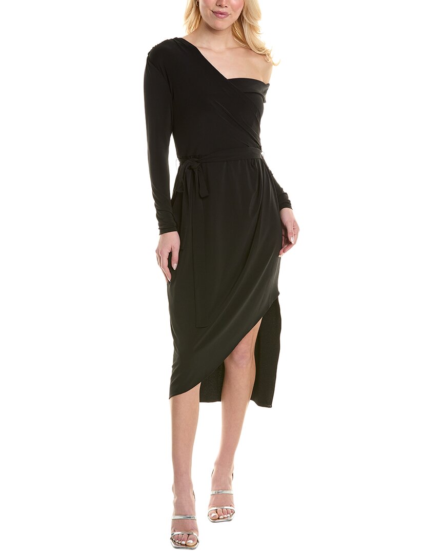 

Платье миди Halston Eden, черный