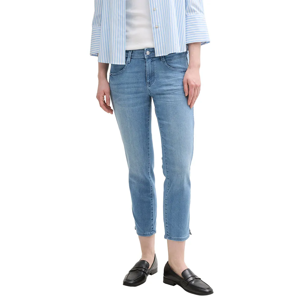 

Брюки Tom Tailor Alexa Cropped, синий