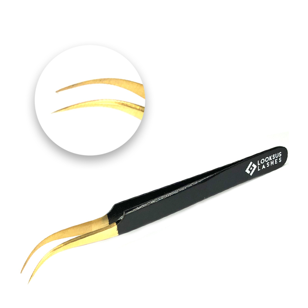 

Пинцеты для наращивания ресниц 2, 1 упаковка. Looksus Lashes Black