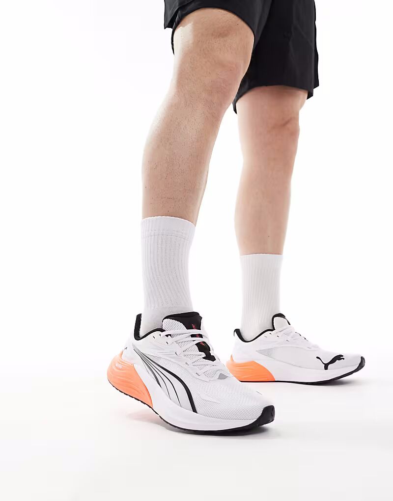 

Кроссовки Puma Electrify Nitro 4 белого и красного цвета