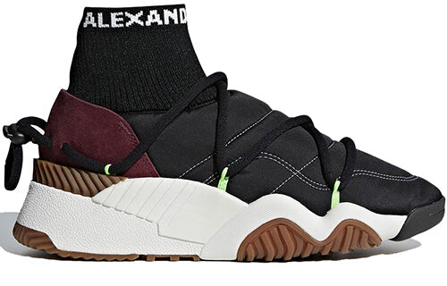 Кроссовки alexander wang x puff trainer Adidas, черный — фото 2