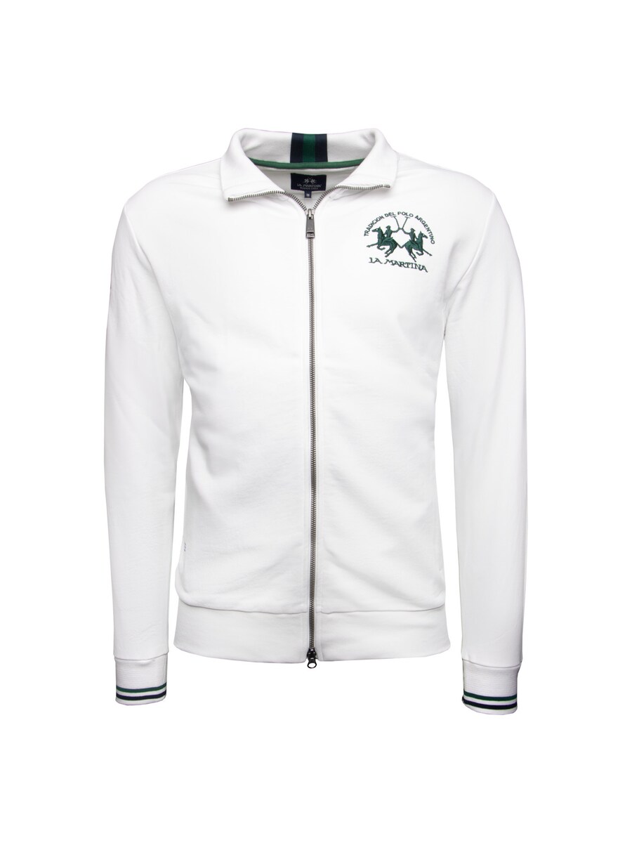 

Худи с капюшоном на молнии La Martina MAF300, White