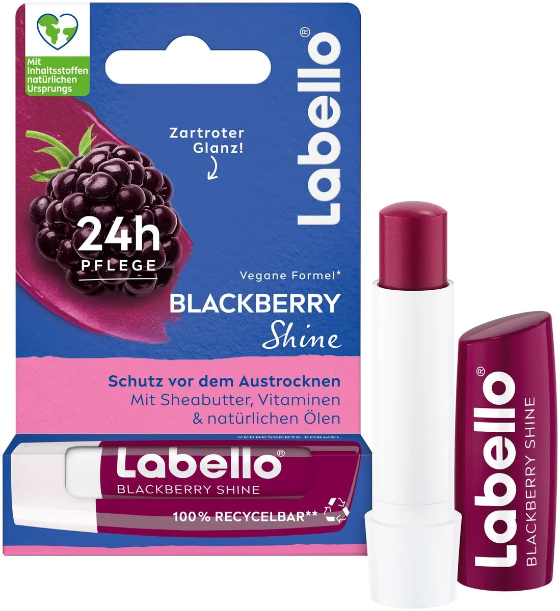 Бальзам для губ «Blackberry Shine» от Labello Labello