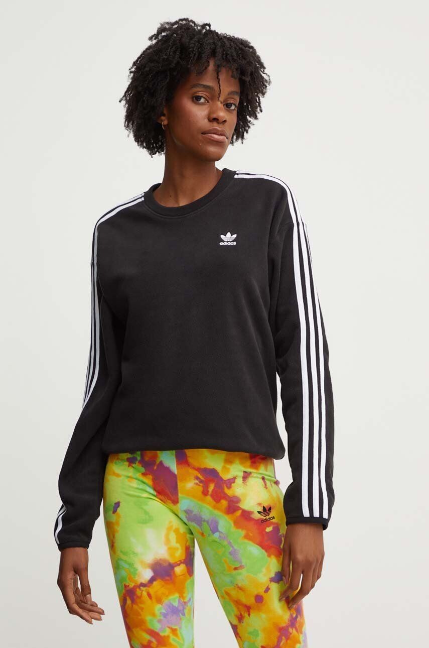 

Флисовая толстовка adidas Originals, черный