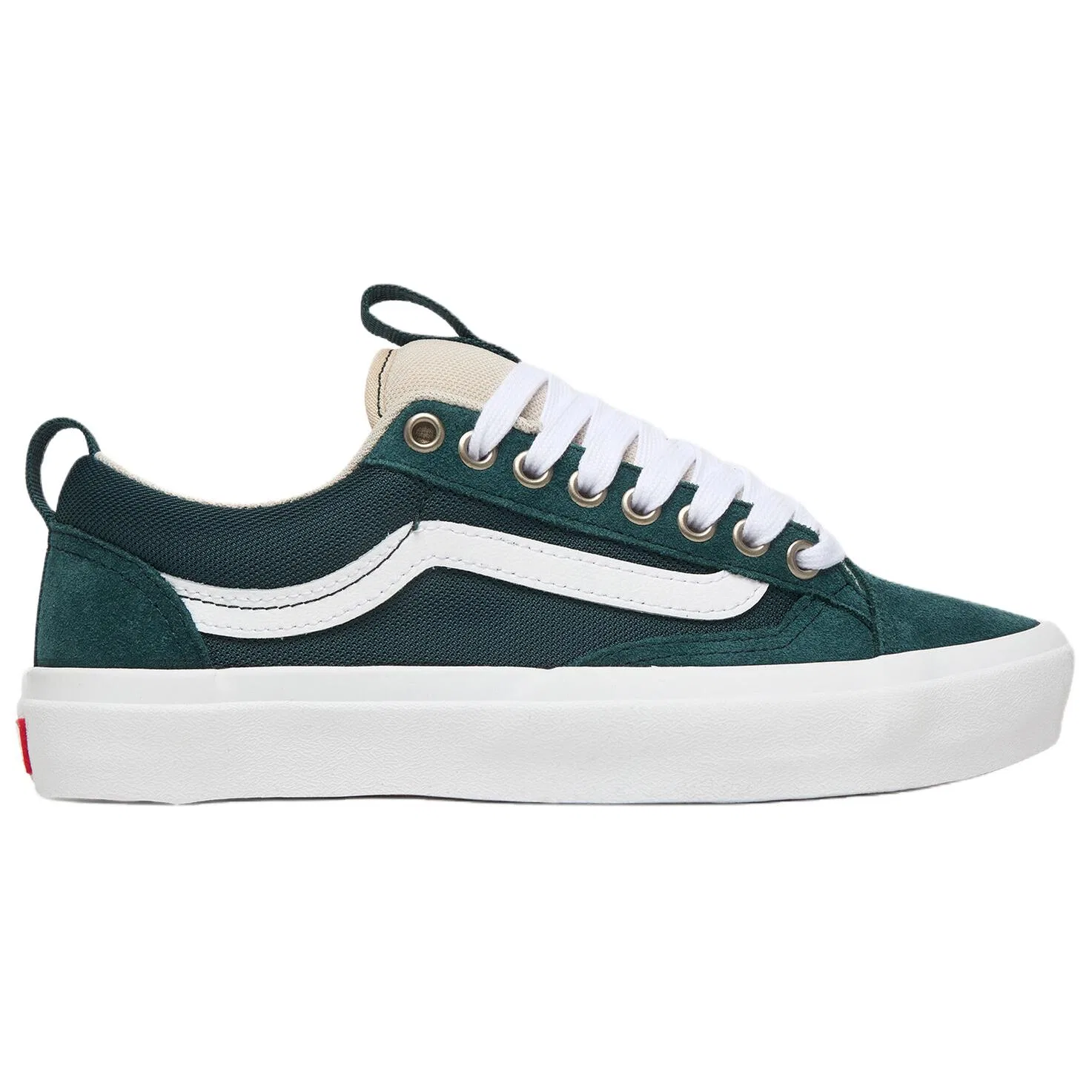 Кеды Skate Old Skool Vans Green White — фото 3