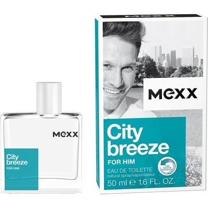 Туалетная вода Mexx City Breeze For Him Натуральный спрей 50 мл — фото 2