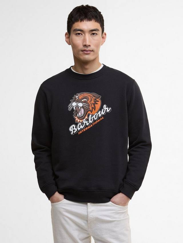 

Графический свитшот International Daytona Barbour, Black