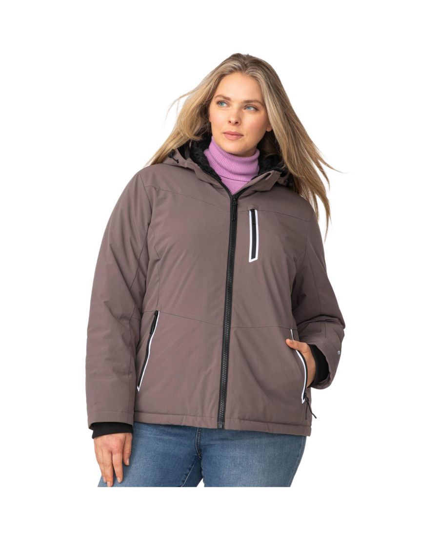 

Куртка FreeCycle Thermo Super Softshell II больших размеров Free Country, Driftwood