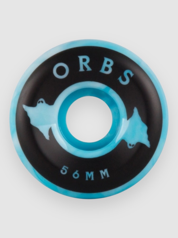 

Ролики Welcome Orbs Specters Swirls 99A 56mm Rollen, blue white