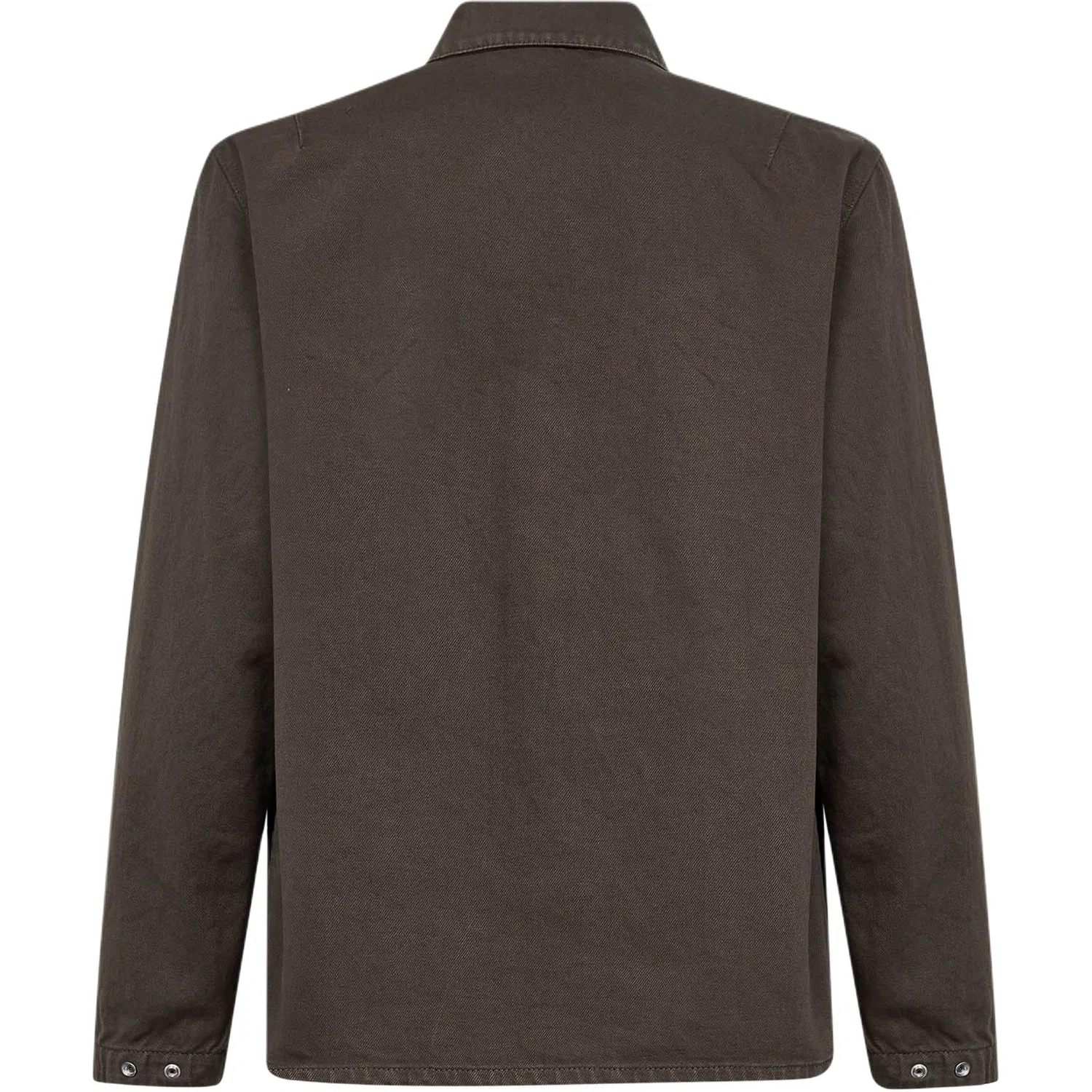 Джинсовая рубашка Compass Patch STONE ISLAND Coffee — фото 3