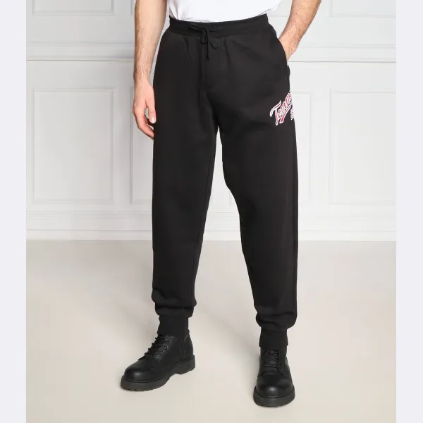 Спортивные брюки College 85 стандартного кроя Tommy Hilfiger, черный — фото 2