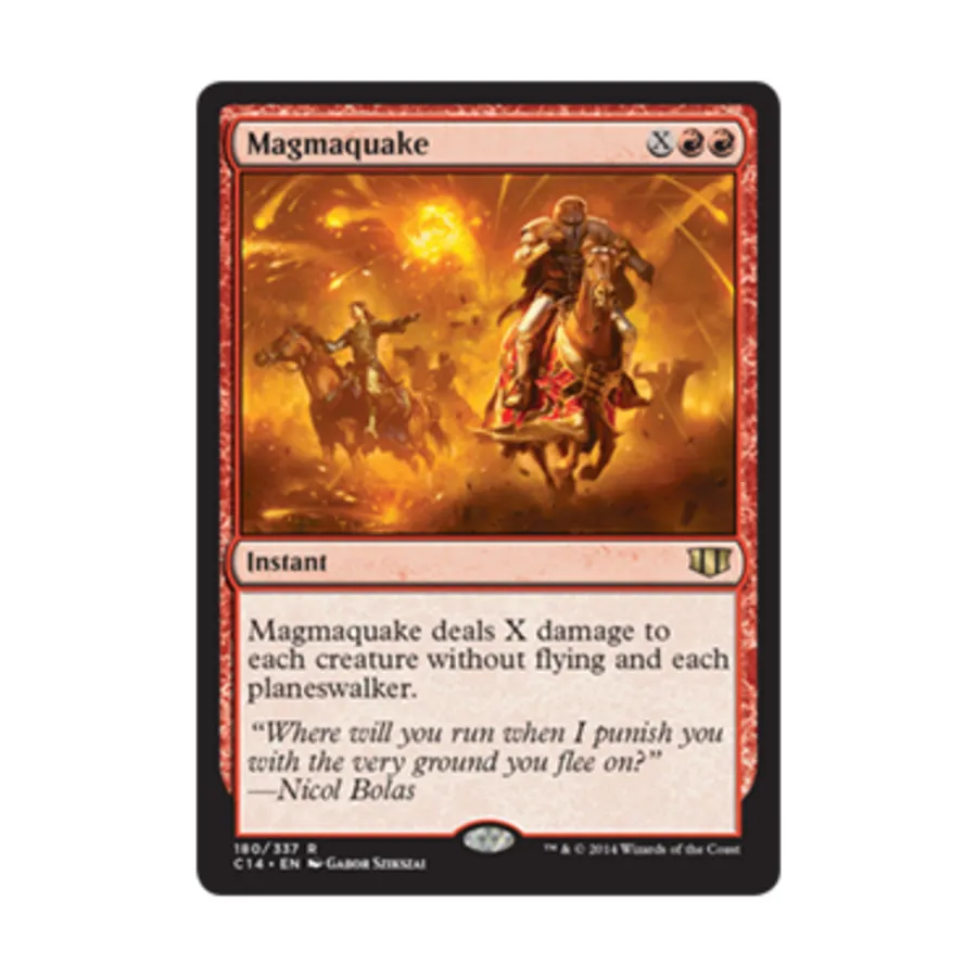 

CCG Магмакваке (клавиша R), MTG - Commander 2014