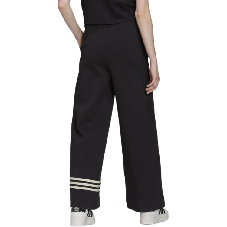 Adidas Originals Женские трикотажные спортивные штаны, цвет Black — фото 4