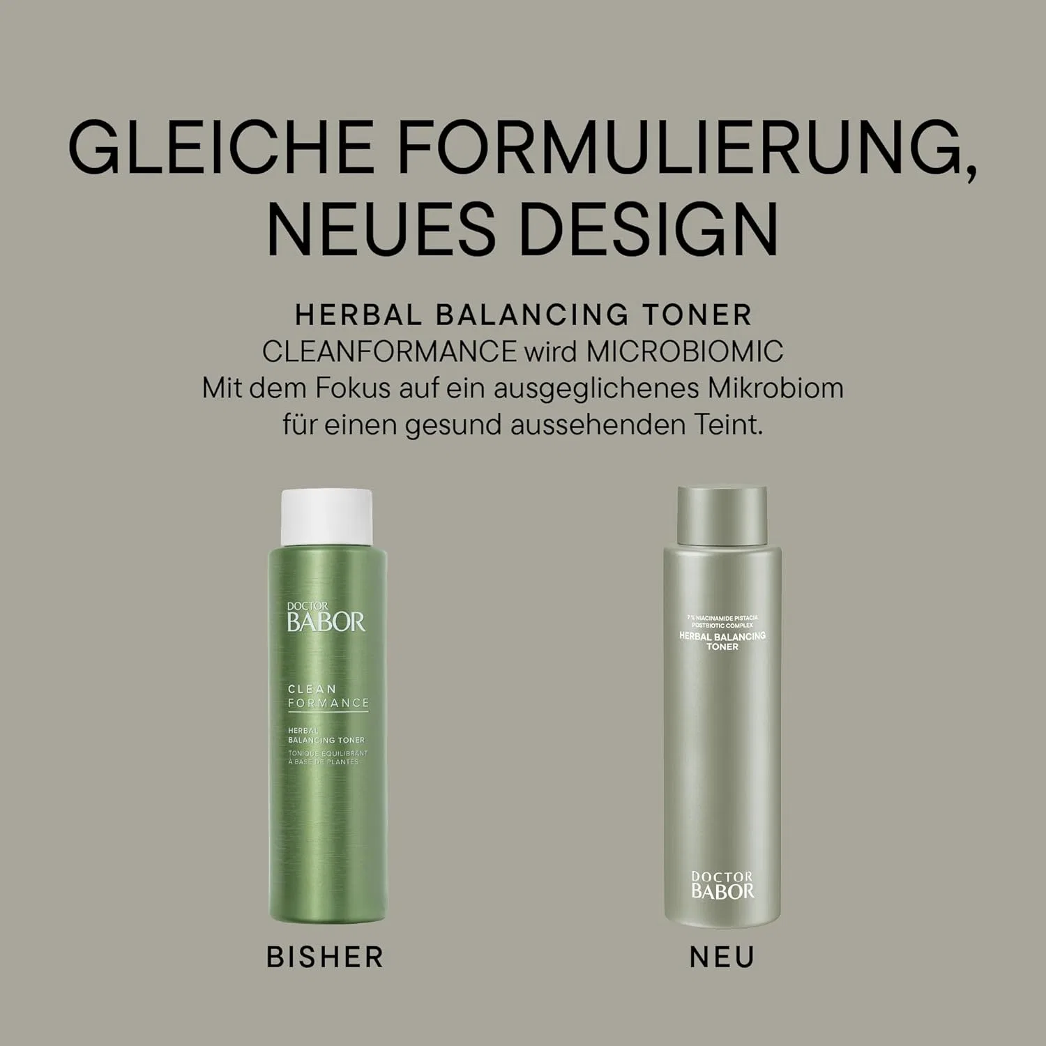 Тоник Babor — Веганский тонер для лица «Microbiomic Herbal Balancing Toner» от DOCTOR — фото 4